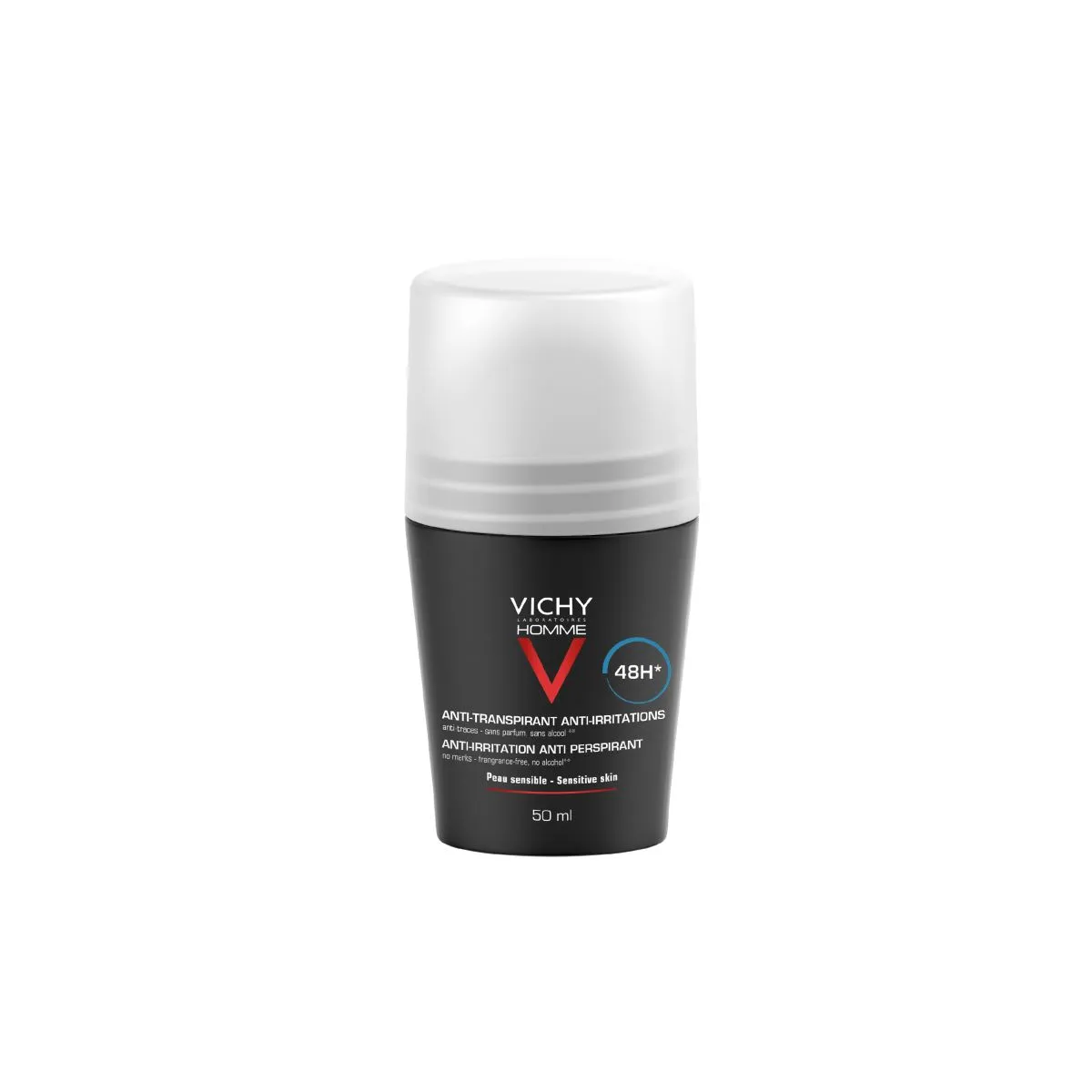 VICHY HOMME Дезодорант -антиперспирант для чувствительной кожи 48ч - Product Image