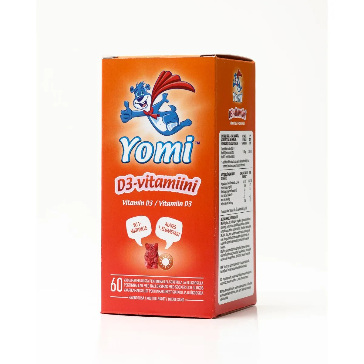 YOMI VITAMIIN D VAARIKAMAITSELINE KARUKE N60 - Product Image