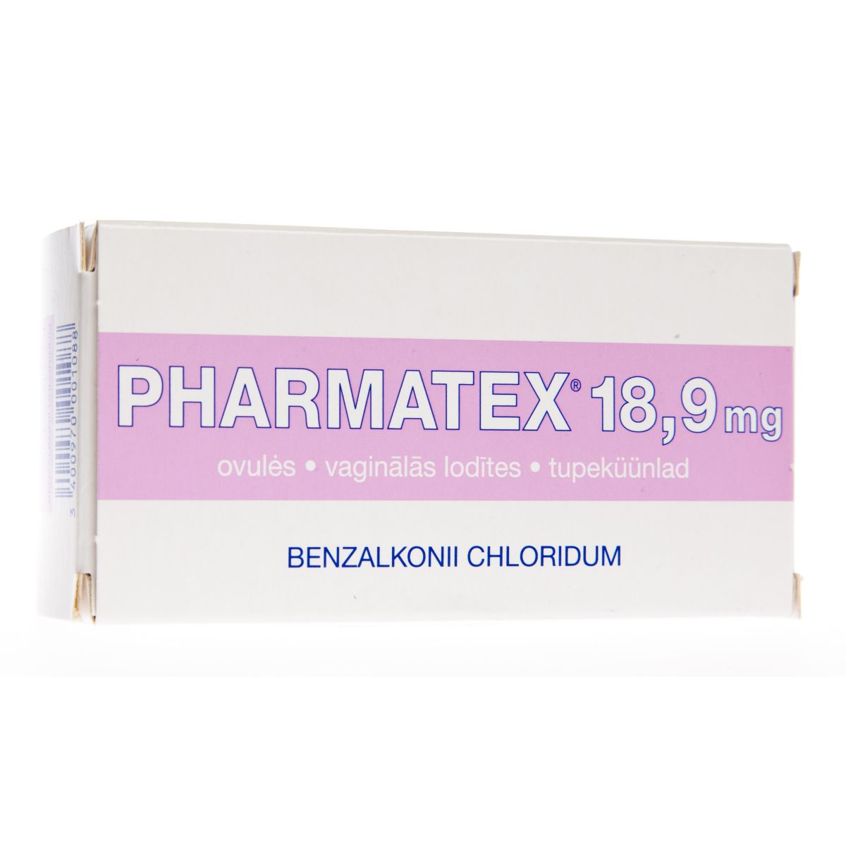 PHARMATEX VAGINAALSUPOSIIT 18,9MG N10 - Product Image