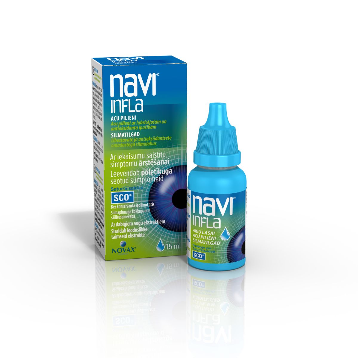 NAVI INFLA SILMATILGAD 15ML - Product Image