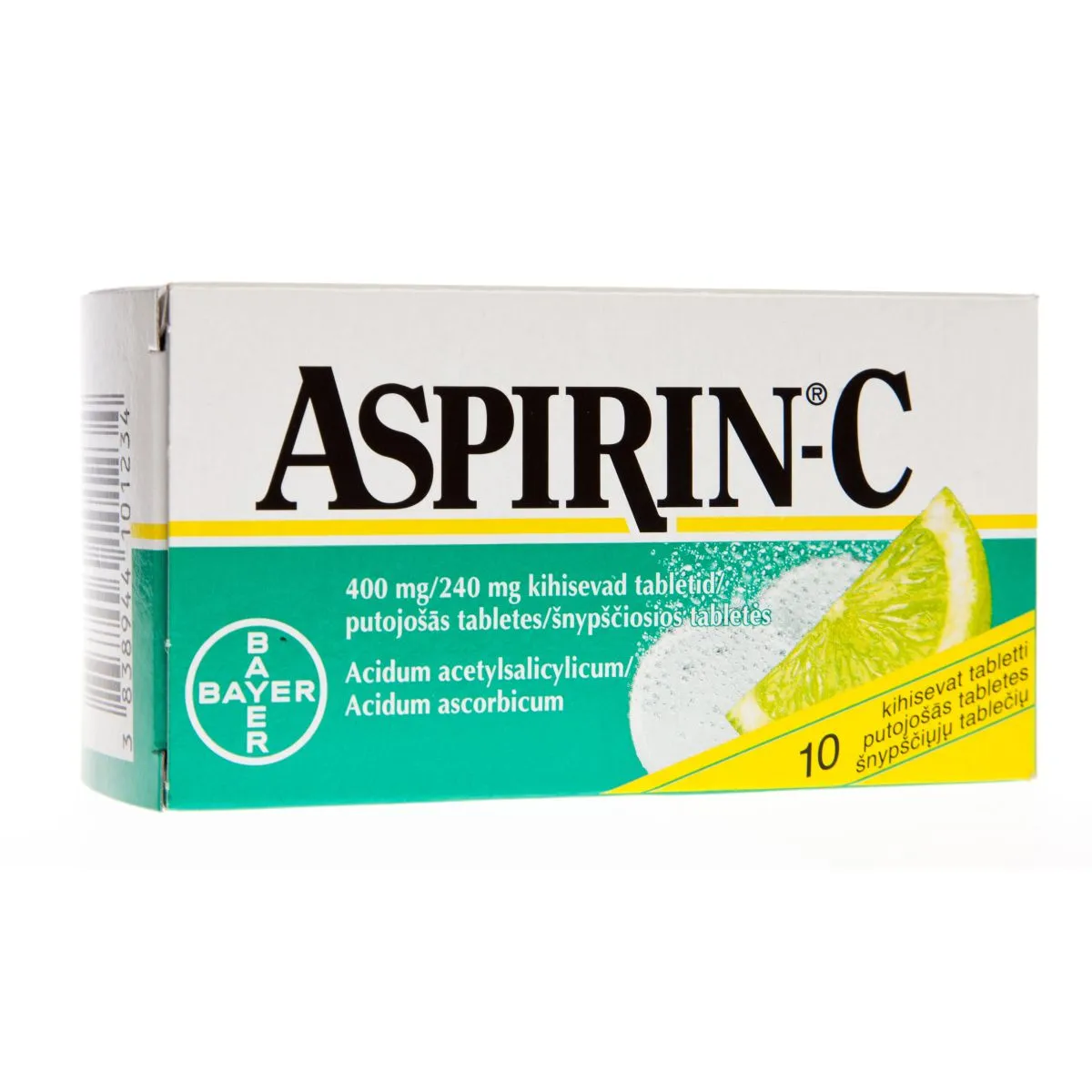 ASPIRIN-C KIHISEV TBL 400MG+240MG N10 - Product Image