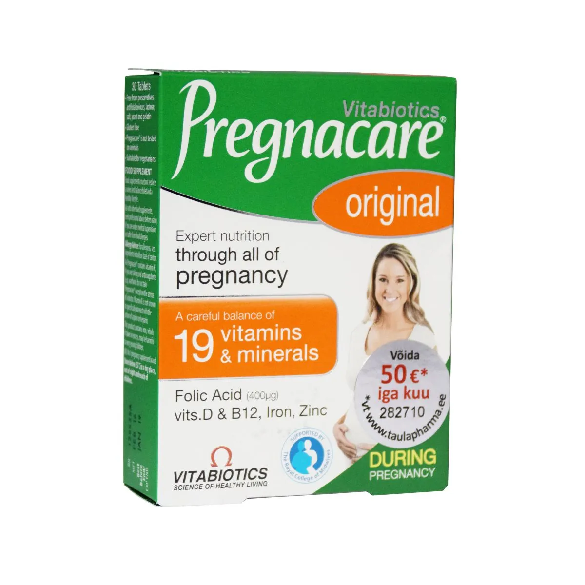 PREGNACARE TBL N30 - Product Image