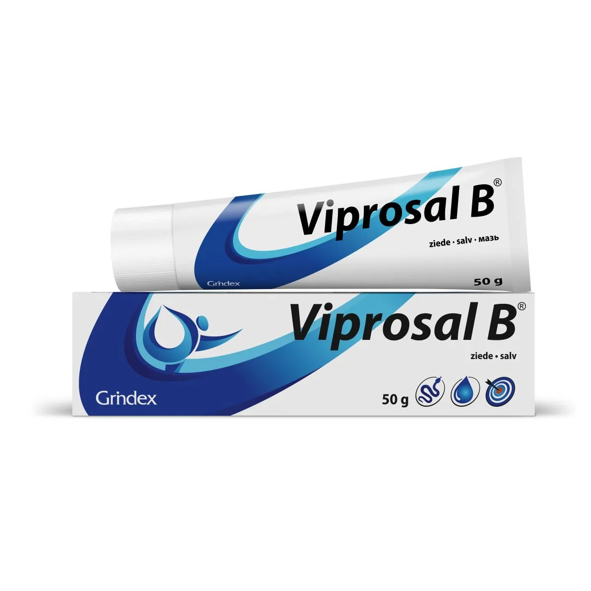 VIPROSAL B SALV 30+10+30MG+0,05TÜ/G 50G - Product Image