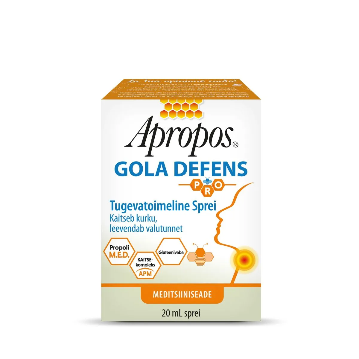 APROPOS GOLA DEFENS TUGEVATOIMELINE KURGUSPREI 20ML - Product Image