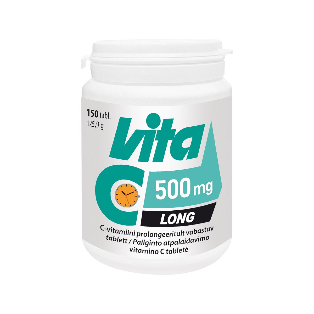 VITA C LONG TBL 500MG N150 - Product Image