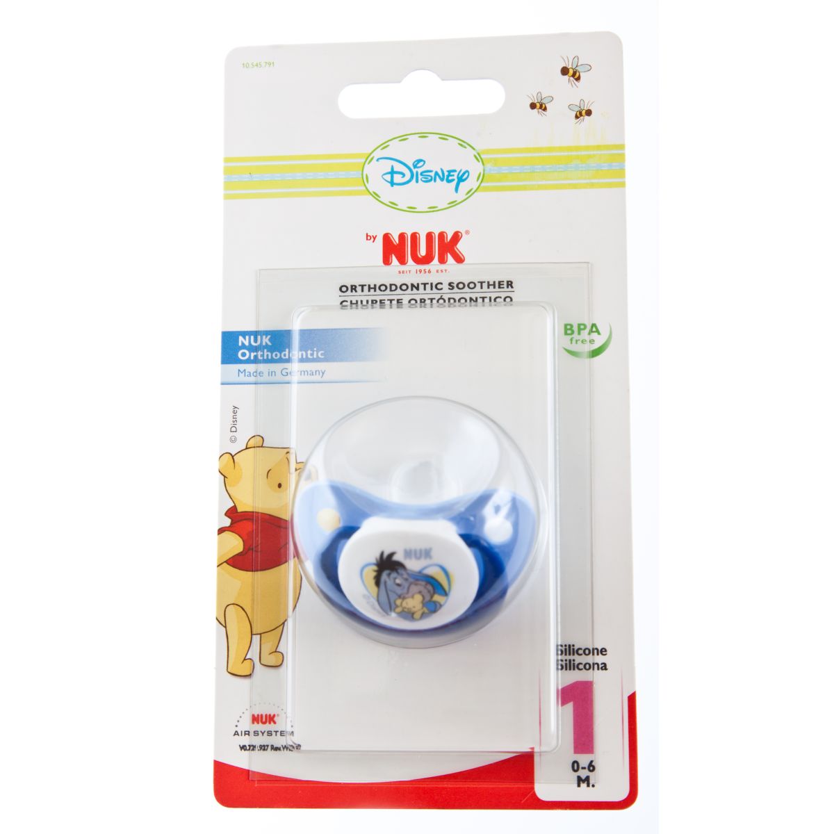 NUK RÕNGASLUTT 1 DISNEY TRENDLINE (SILIK) 0-6 KUUD N1 - Product Image