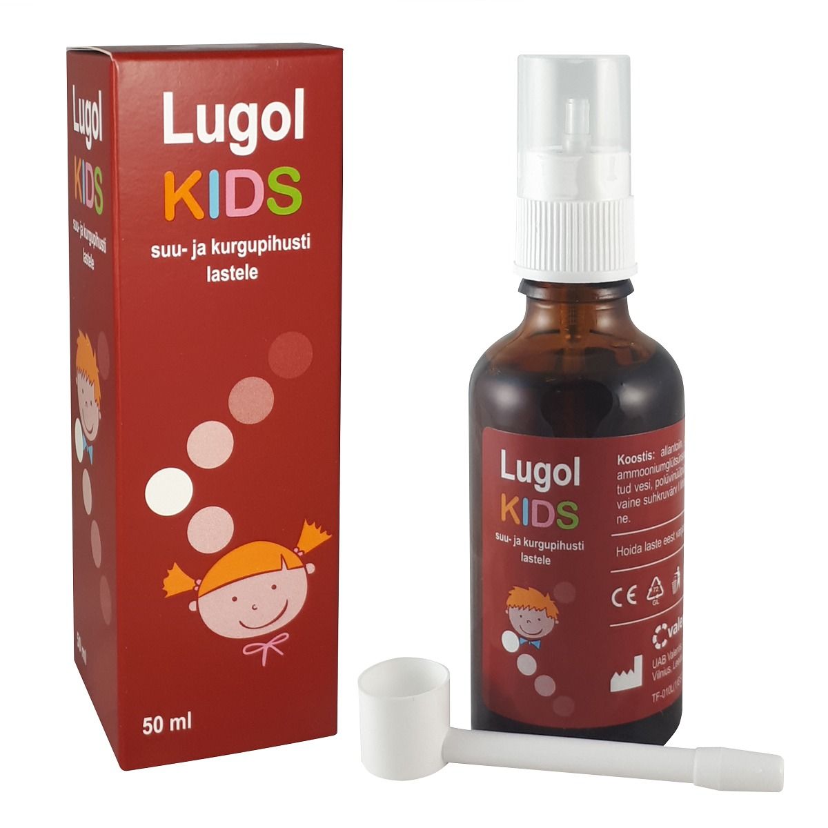 LUGOL KIDS SPRAY 50ML - Product Image