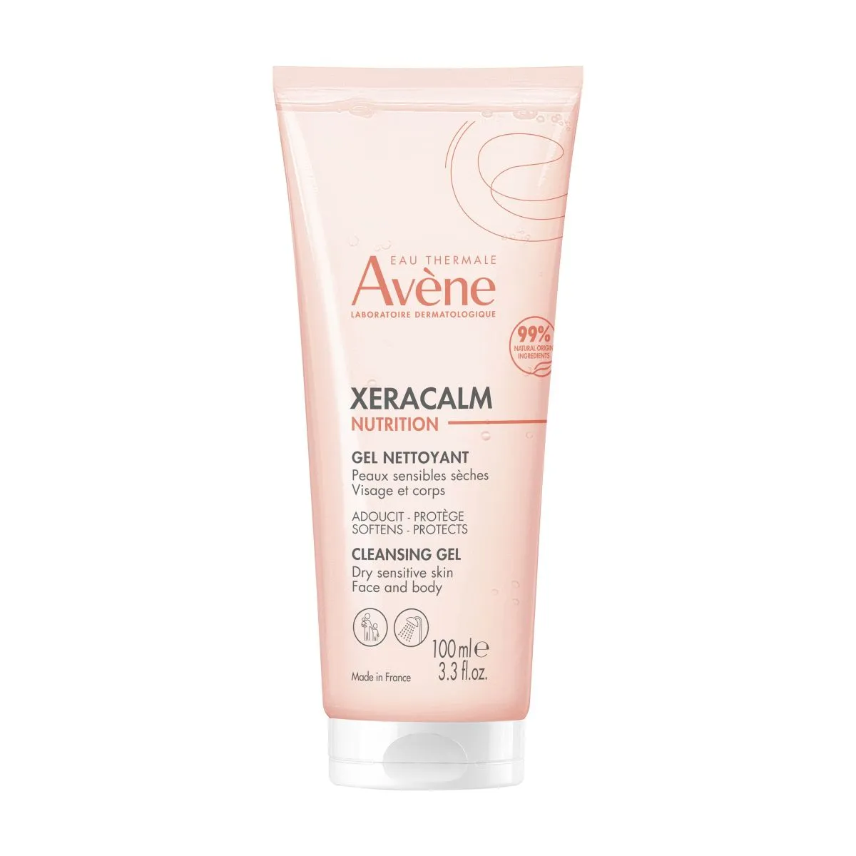 AVENE XERACALM NUTRITION PESEMISGEEL 100ML - Product Image