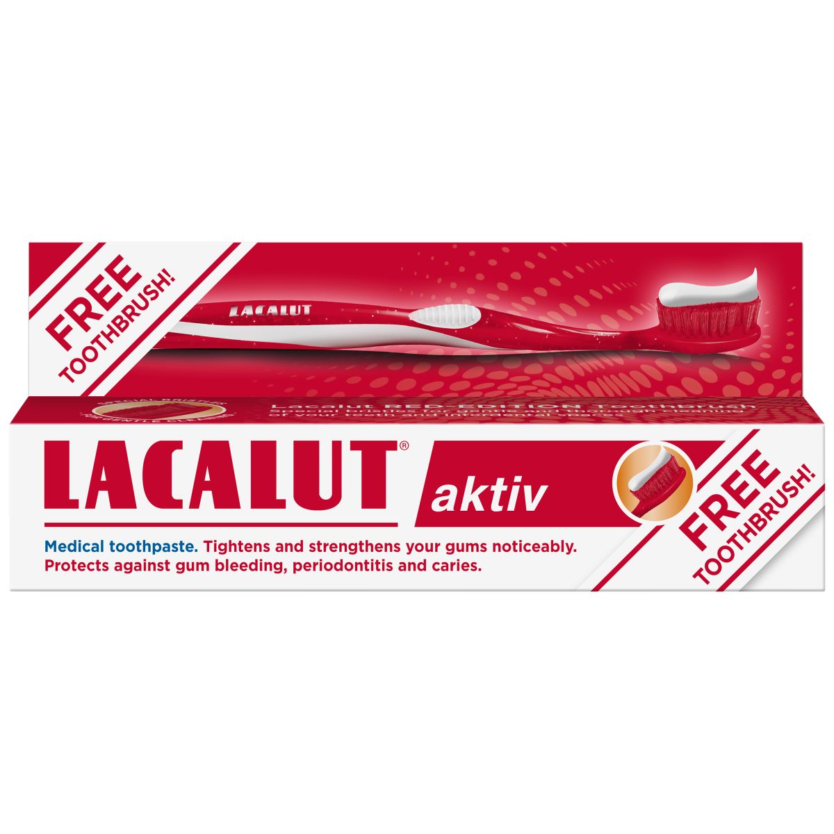 LACALUT HAMBAPASTA AKTIV 75ML + HAMBAHARI N1 - Product Image