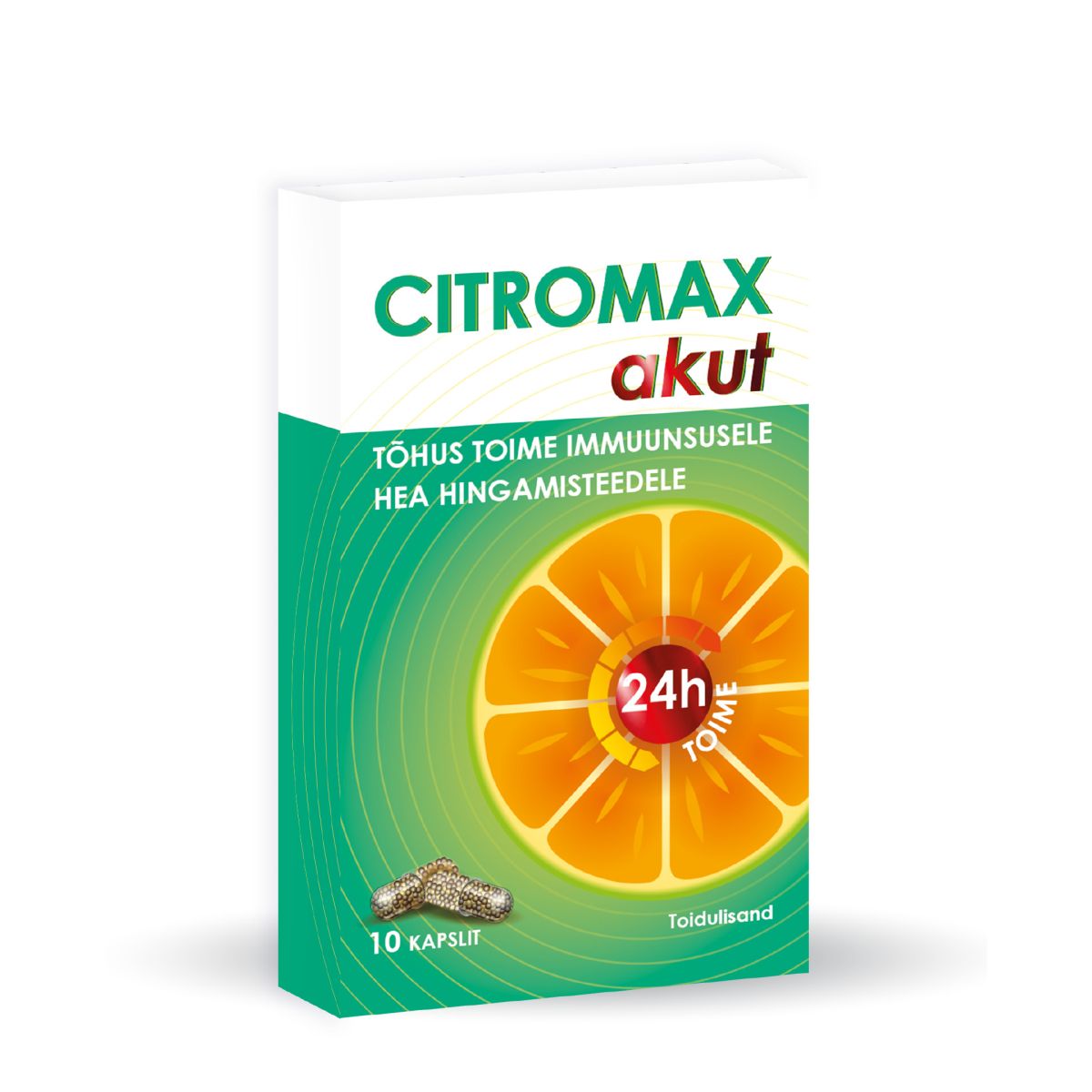 CITROMAX AKUT KAPSLID N10 - Product Image