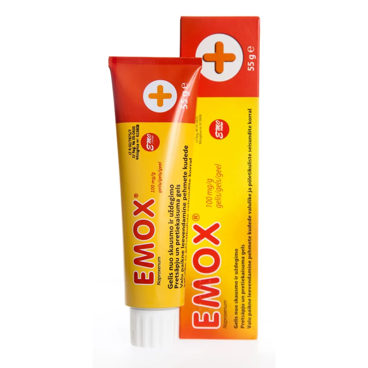 EMOX GEEL 100MG/G 55G - Product Image