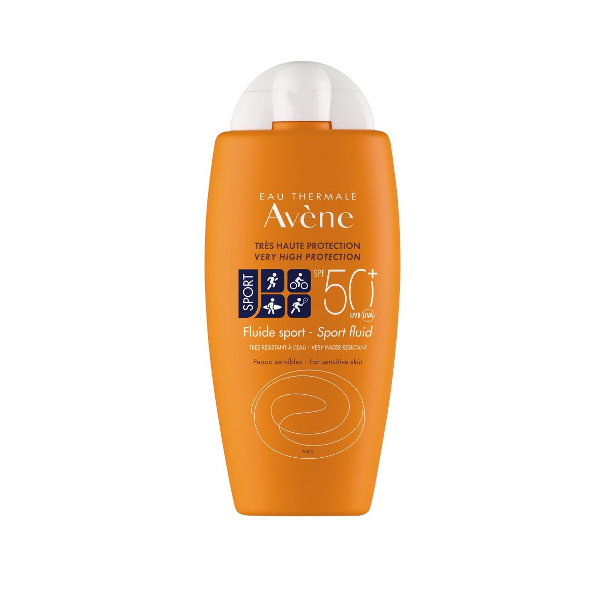 AVENE SUN SPORT PÄIKESEKAITSEEMULSIOON SPF50+ 100ML - Product Image