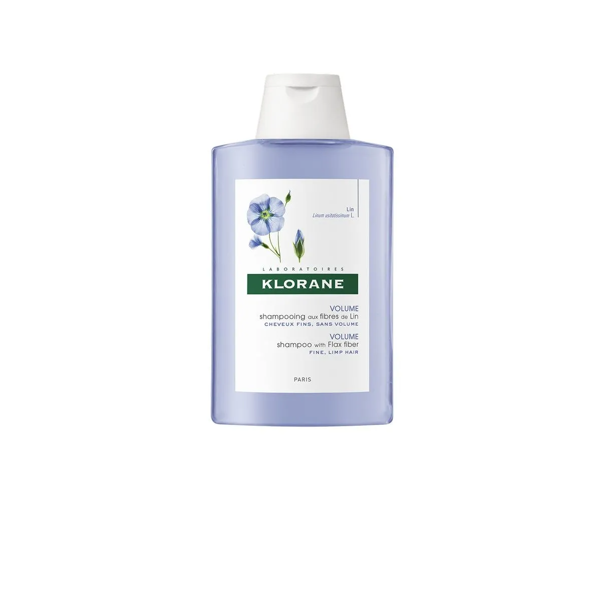 Klorane Shampoo with Flax Fiber 200 ml - Product Image