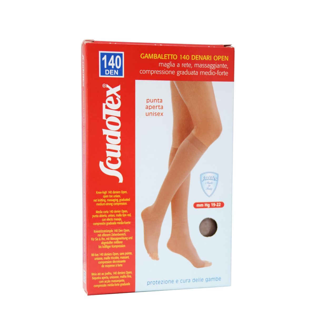 ГОЛЬФЫ SCUDOTEX С ОТКРЫТЫМ НОСКОМ 140DEN T4 NATURE(S598NA/4) - Product Image