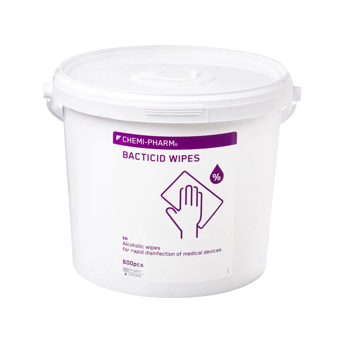 CHEMIPHARM BACTICID WIPES SALVRÄTIKUD N600 (PURGIS) - Product Image