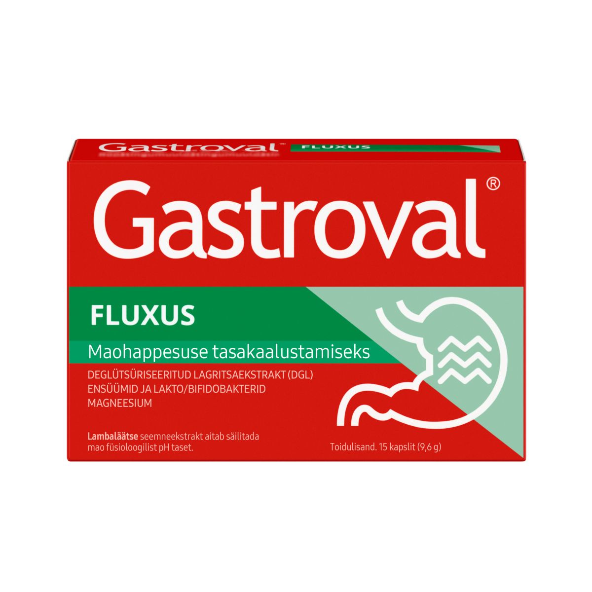 GASTROVAL FLUXUS KAPSLID N15 - Product Image