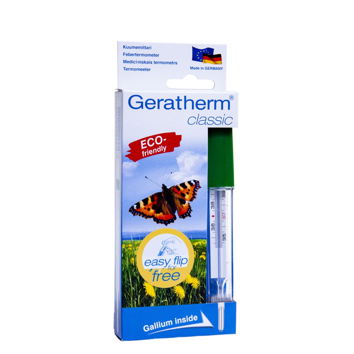 TERMOMEETER GERATHERM CLASSIC ÜMBRISEGA N1 (ELAVHÕBEDATA) - Product Image