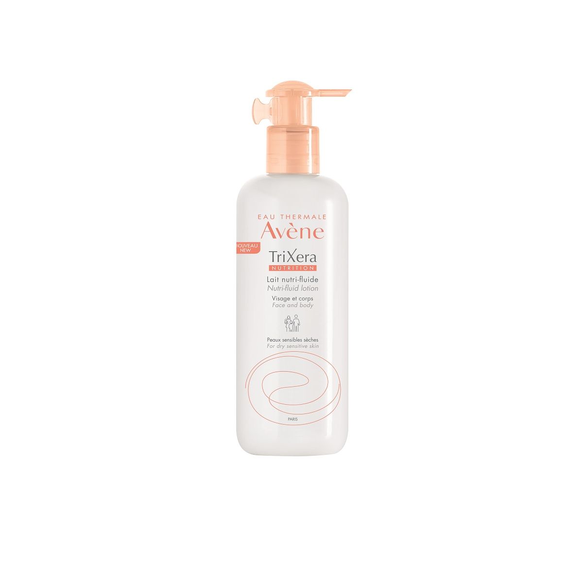 AVENE TRIXERA NUTRITION NUTRI-FLUID LOTION 400ML - Product Image