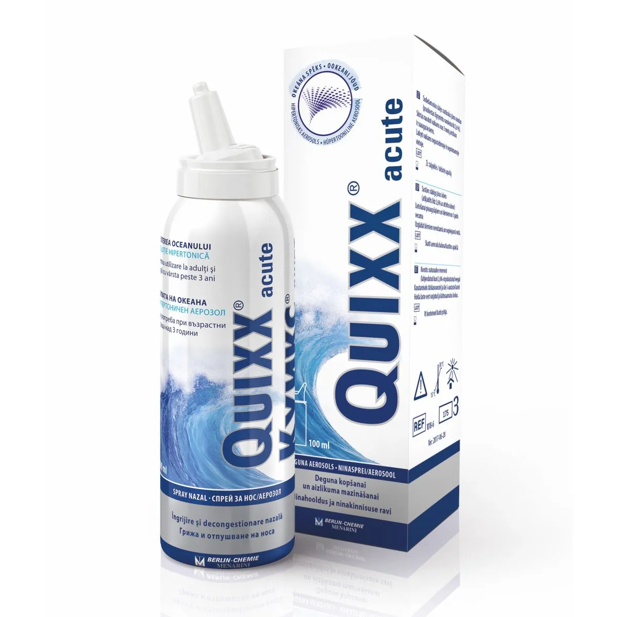 QUIXX ACUTE NASAL SPRAY 100ML - Product Image