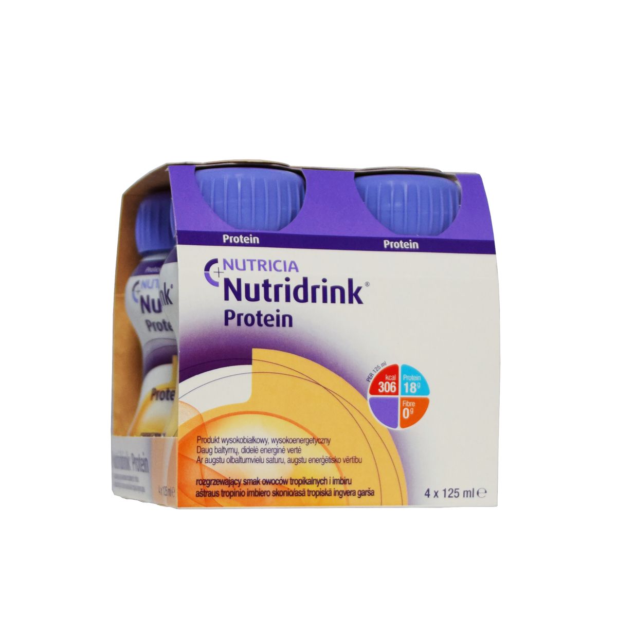 NUTRIDRINK PROTEIN TROOPILINE INGVER 125ML N4 - Product Image