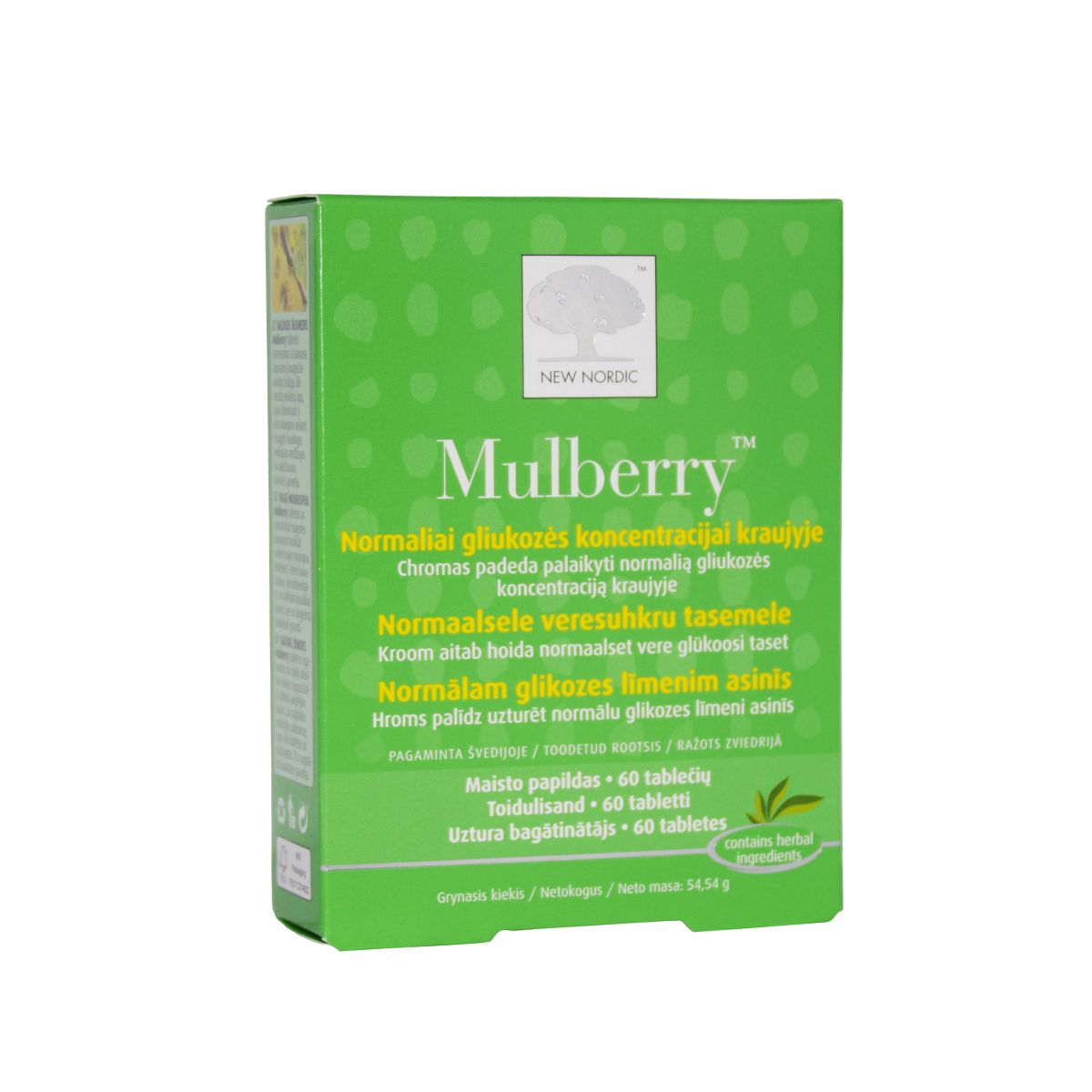 NEW NORDIC MULBERRY (VALGE MOORUSPUU) TBL N60 - Product Image