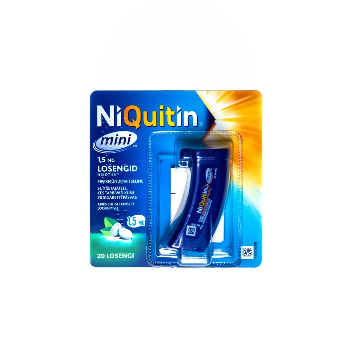 NIQUITIN MINI LOSENG 1,5MG N20 - Product Image