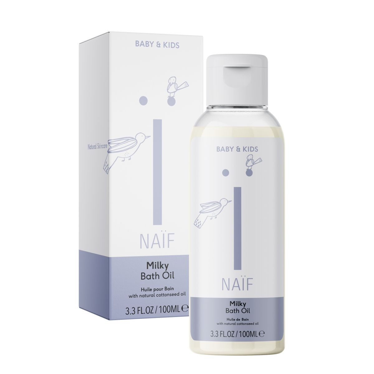 NAIF VANNIÕLI LASTELE PUUVILLASEEMNEÕLIGA 100ML - Product Image