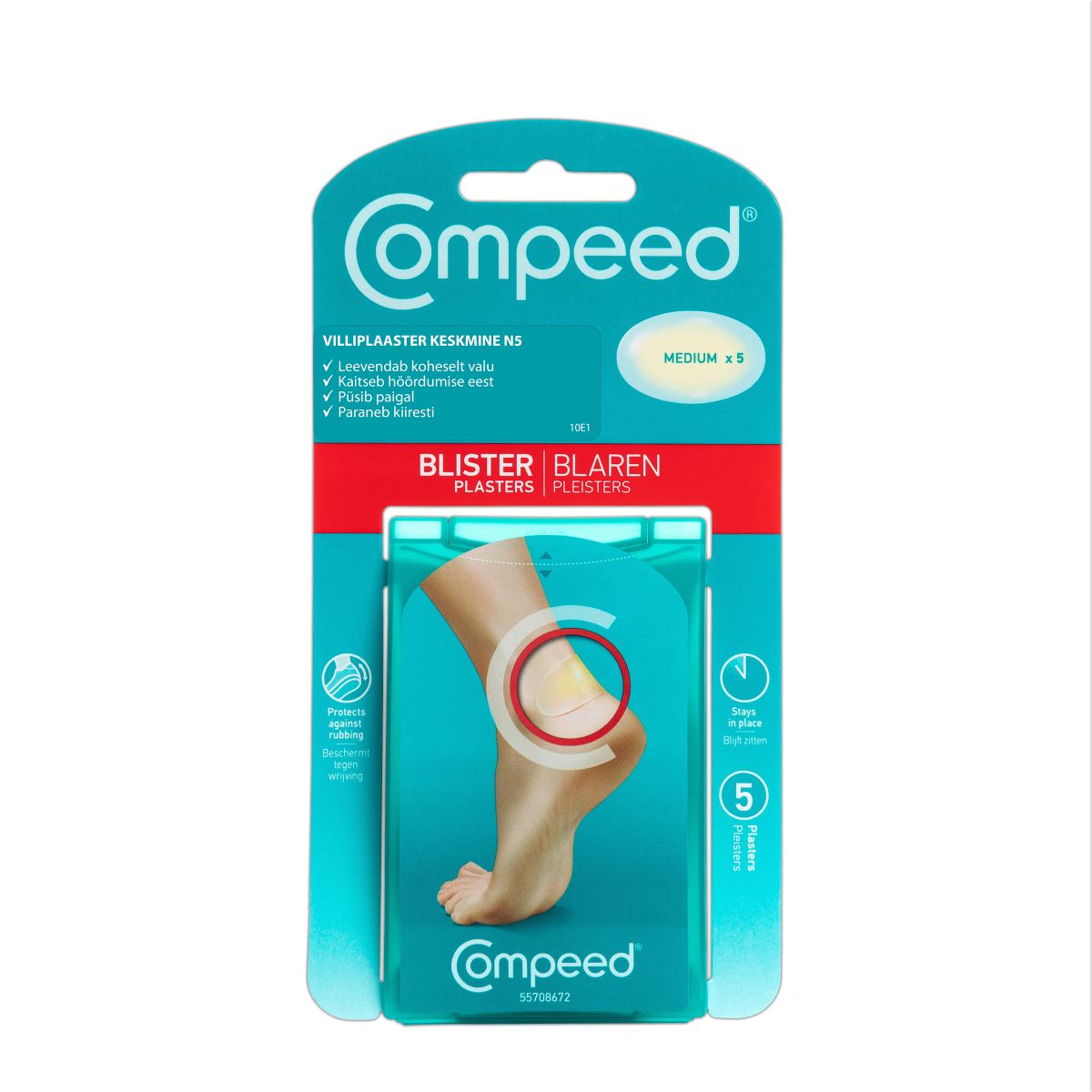 COMPEED VILLIPLAASTER KESKMINE N5 - Product Image