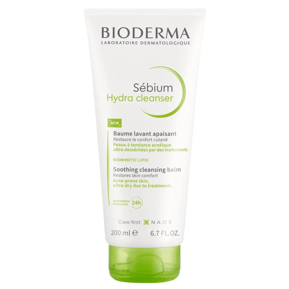 BIODERMA SEBIUM HYDRA PUHASTUSPIIM NÄOLE 200ML - Product Image