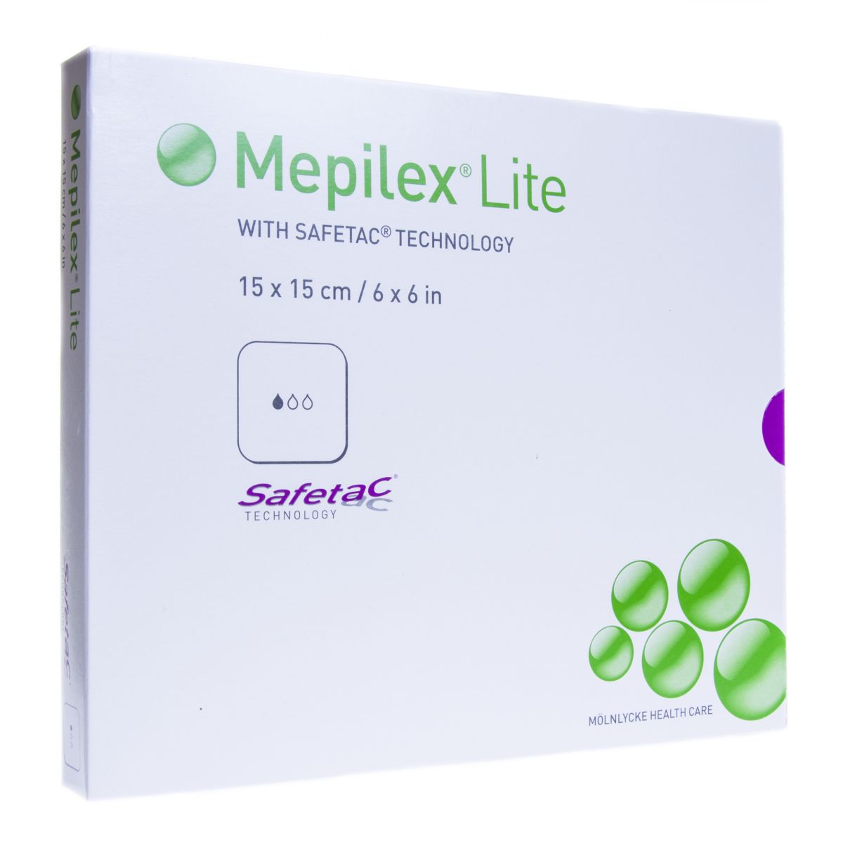 MEPILEX LITE SILIKOONHAAVAPADI STERIILNE 15X15CM N5 - Product Image