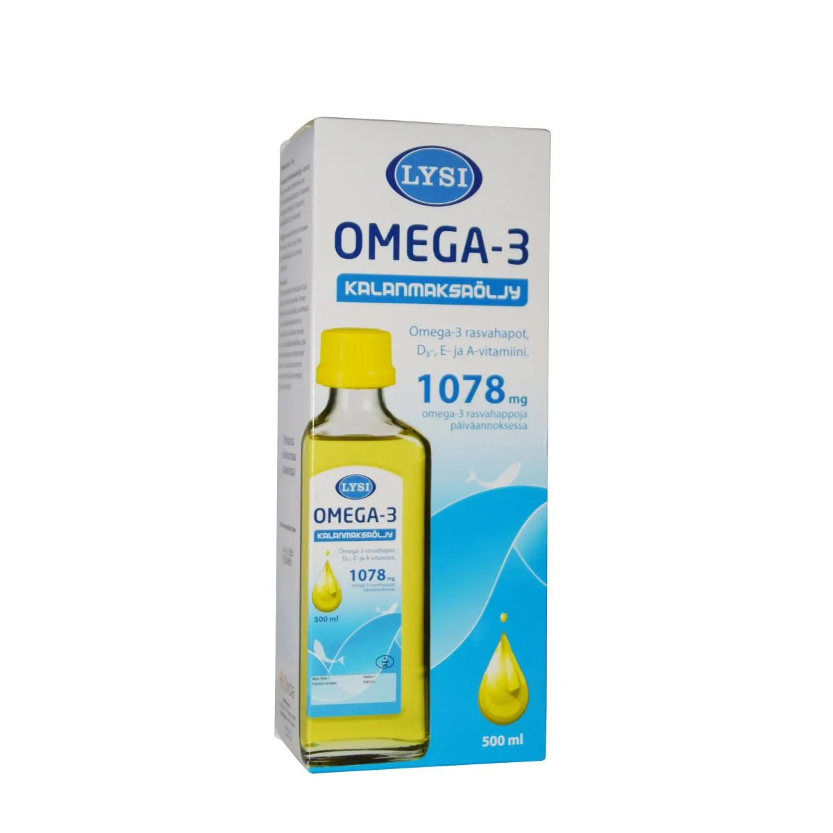 LYSI OMEGA-3 KALAMAKSAÕLI 500ML - Product Image