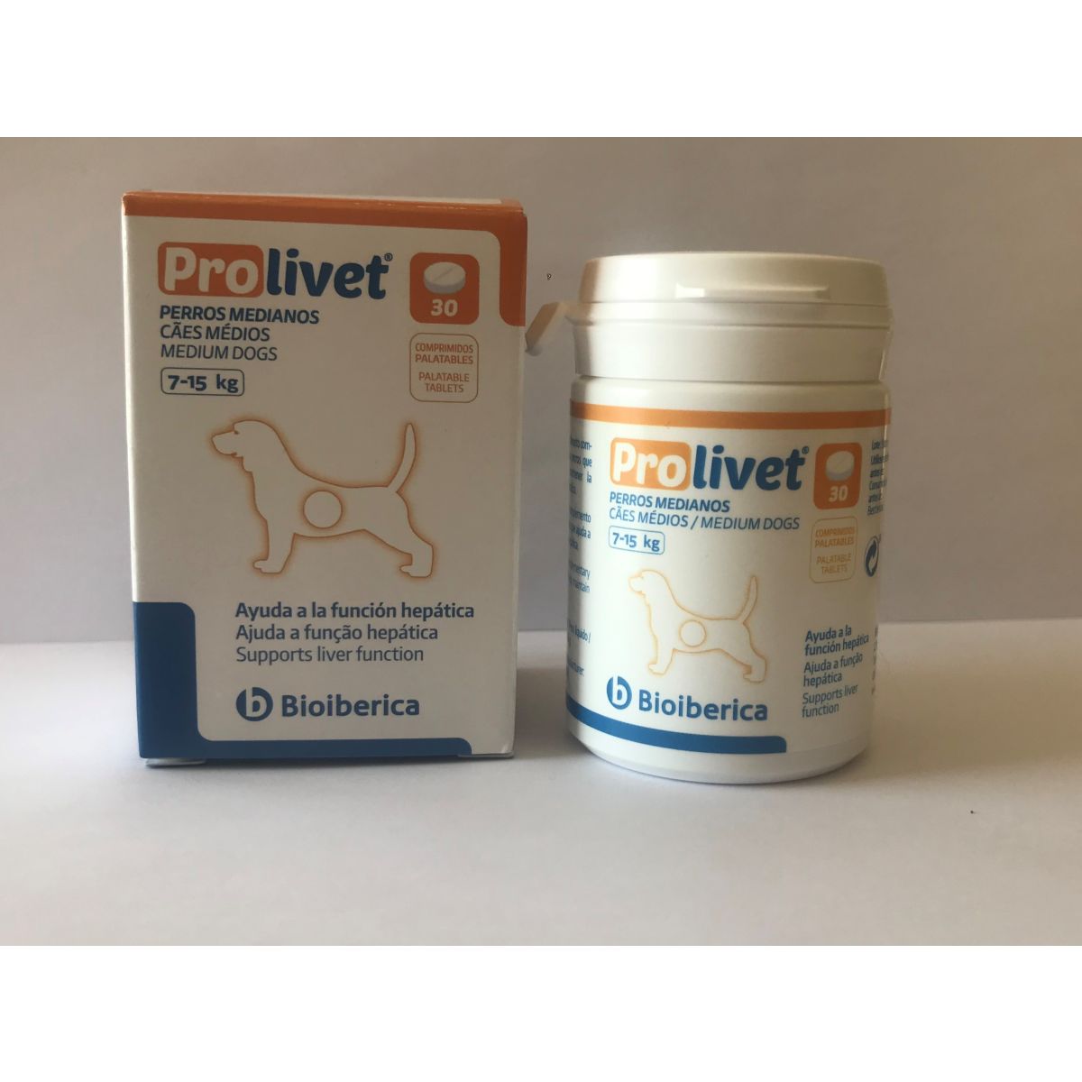 BIOIBERICA PROLIVET MEDIUM DOGS TBL N30 - Product Image