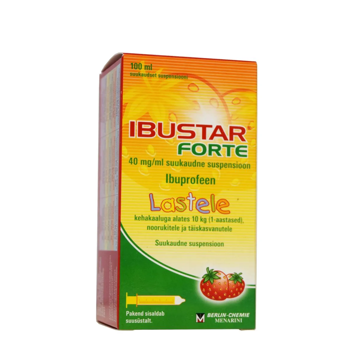 IBUSTAR FORTE SUUKAUDNE SUSP 40MG/ML 100ML - Product Image