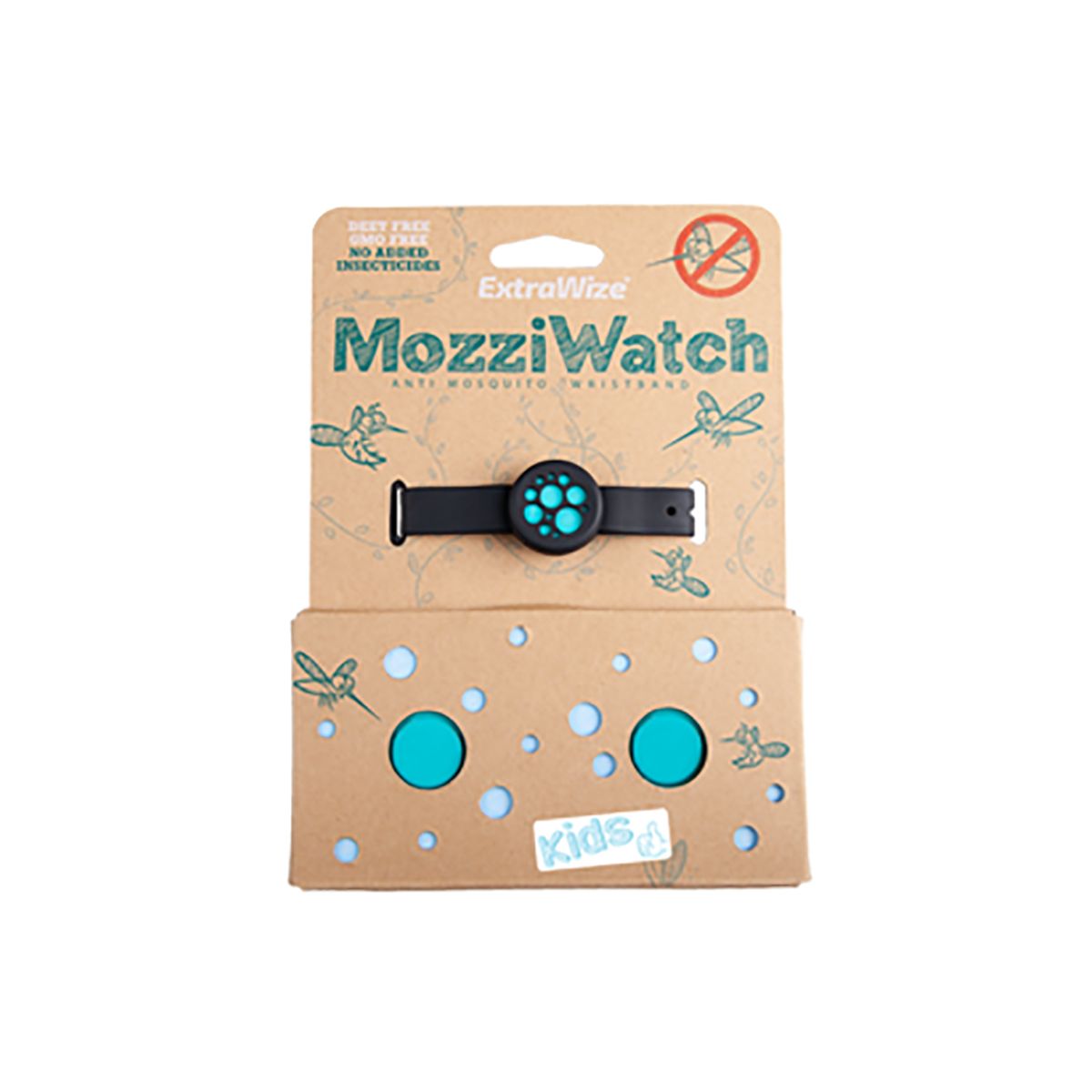 MOZZIWATCH SÄÄSETÕRJE KÄEPAEL LASTELE SININE + 2 TÄITETABLETTI - Product Image