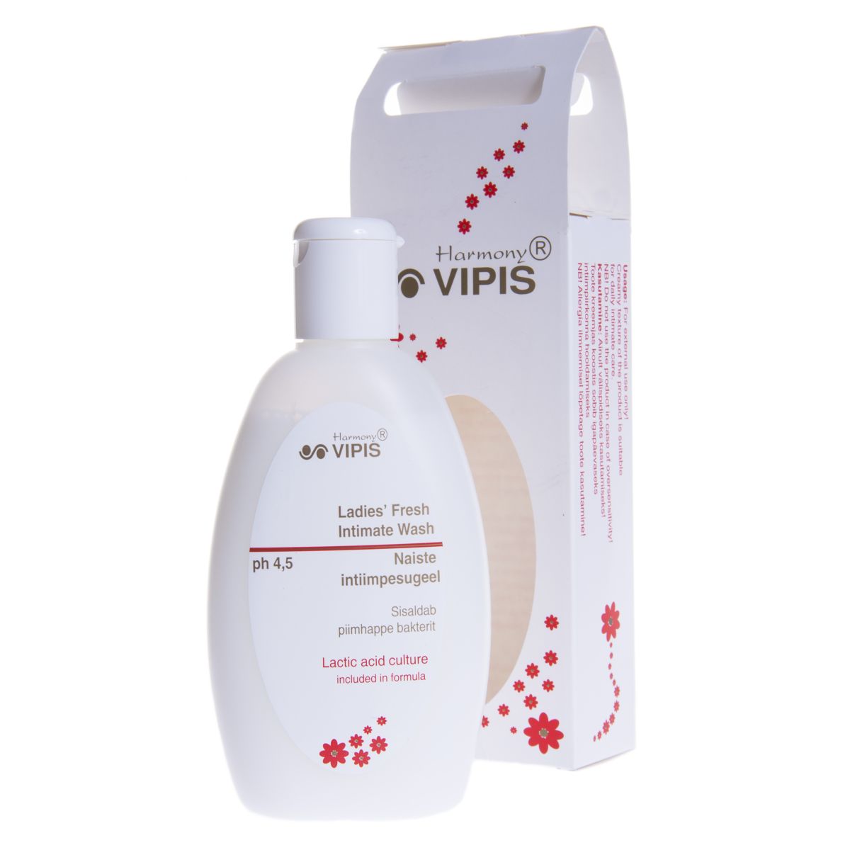 VIPIS INTIIMPESUGEEL PH4,5 250ML - Product Image