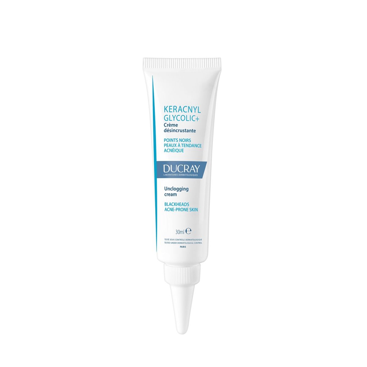 DUCRAY KERACNYL GLYCOLIC KREEM PROBLEEMSELE NAHALE 30ML - Product Image