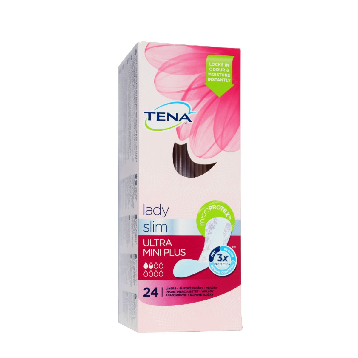 TENA LADY SIDE SLIM ULTRA MINI PLUS N24 - Product Image