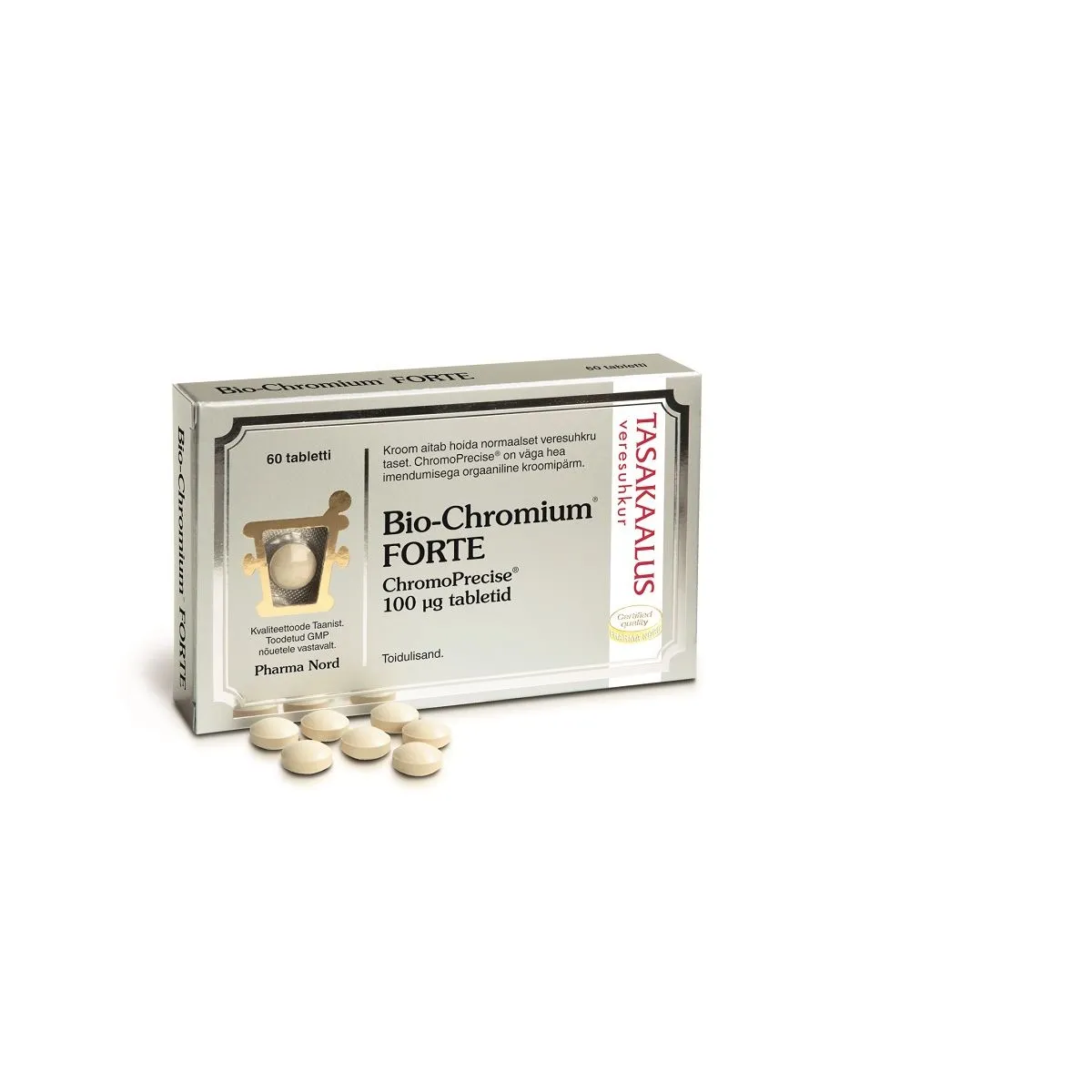 BIO-CHROMIUM FORTE TBL 100MCG N60 - Product Image