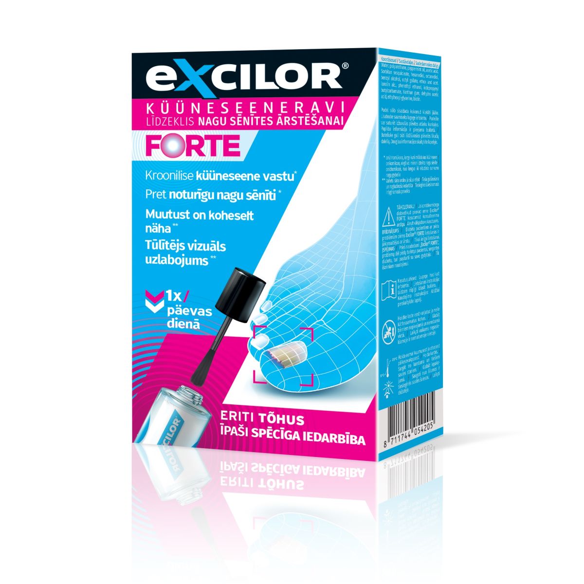 EXCILOR FORTE KÜÜNESEENE RAVIVAHEND 30ML - Product Image