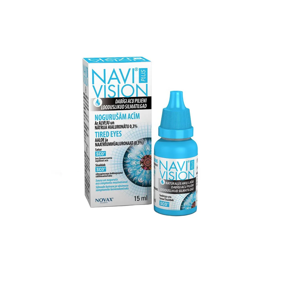 NAVI VISION PLUS TIRED EYE SILMATILGAD 15ML - Product Image