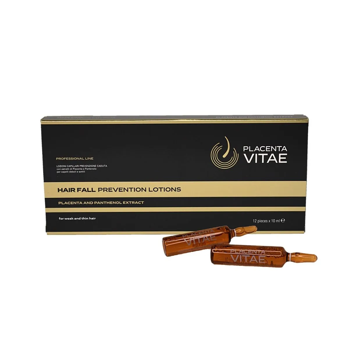 PLACENTA VITAE AMPULLID JUUSTE VÄLJALANGEMISE VASTU 10ML N12 - Product Image