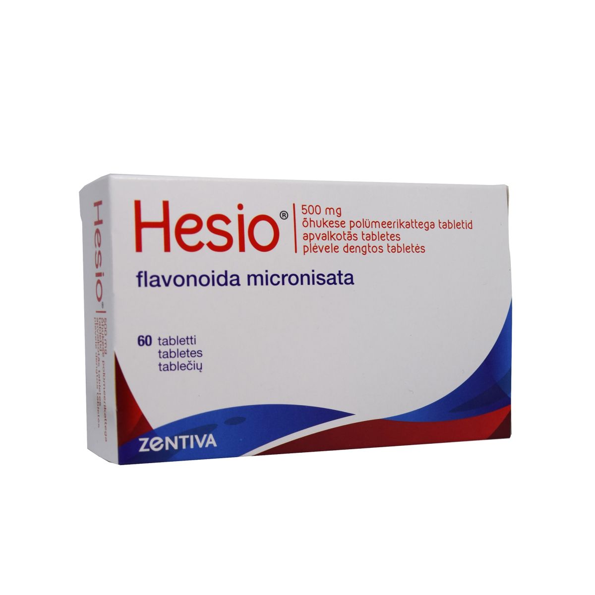 HESIO KATTEGA TBL 450MG+50MG N60 - Product Image