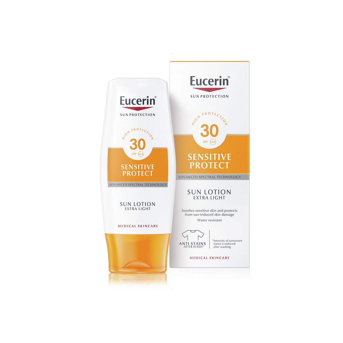 EUCERIN SUN PÄIKESEKAITSEEMULSIOON SPF30 150ML - Product Image