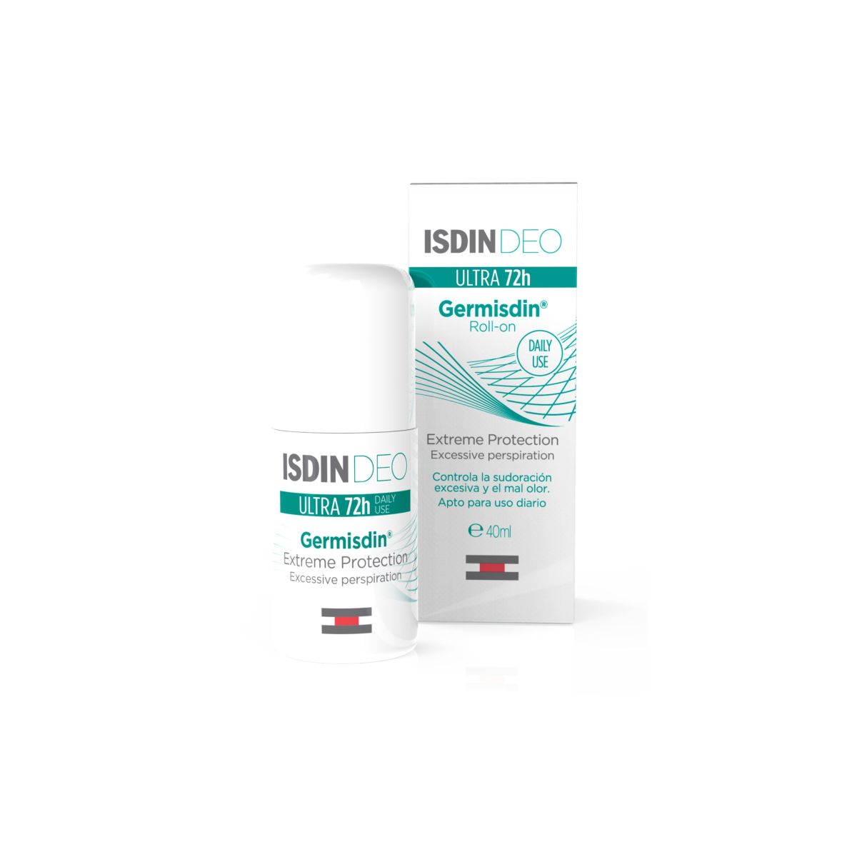 ISDIN ROLL-ON DEODORANT ULTRA 72H 40ML - Product Image