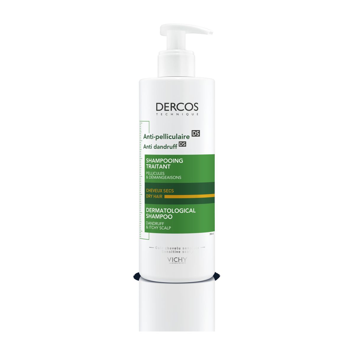 VICHY DERCOS SHAMPOON KÕÕMAVASTANE KUIVADELE JUUSTELE 390ML - Product Image