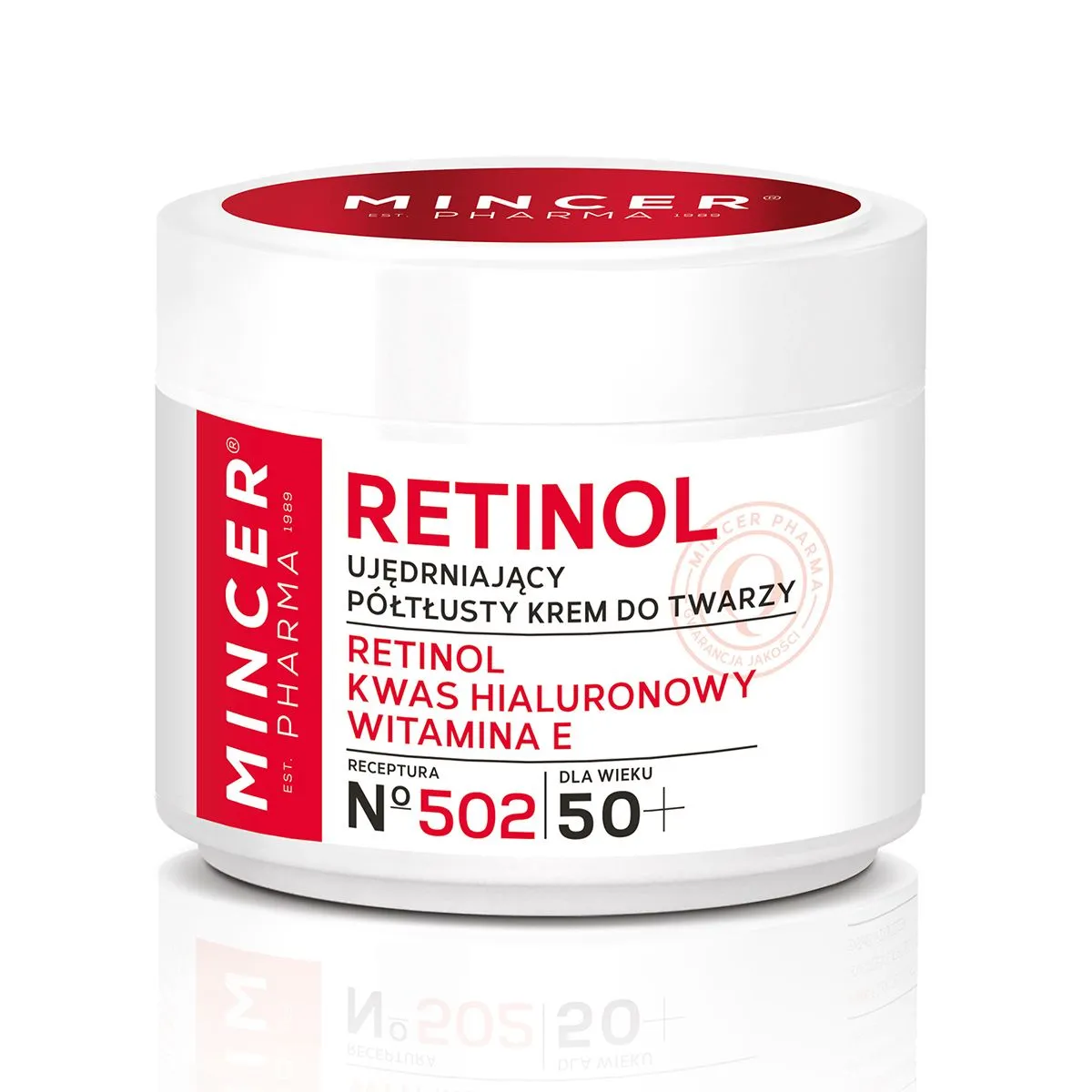 MINCER PHARMA NÄOKREEM RETINOOLIGA PINGULDAV 50+ 50ML - Product Image