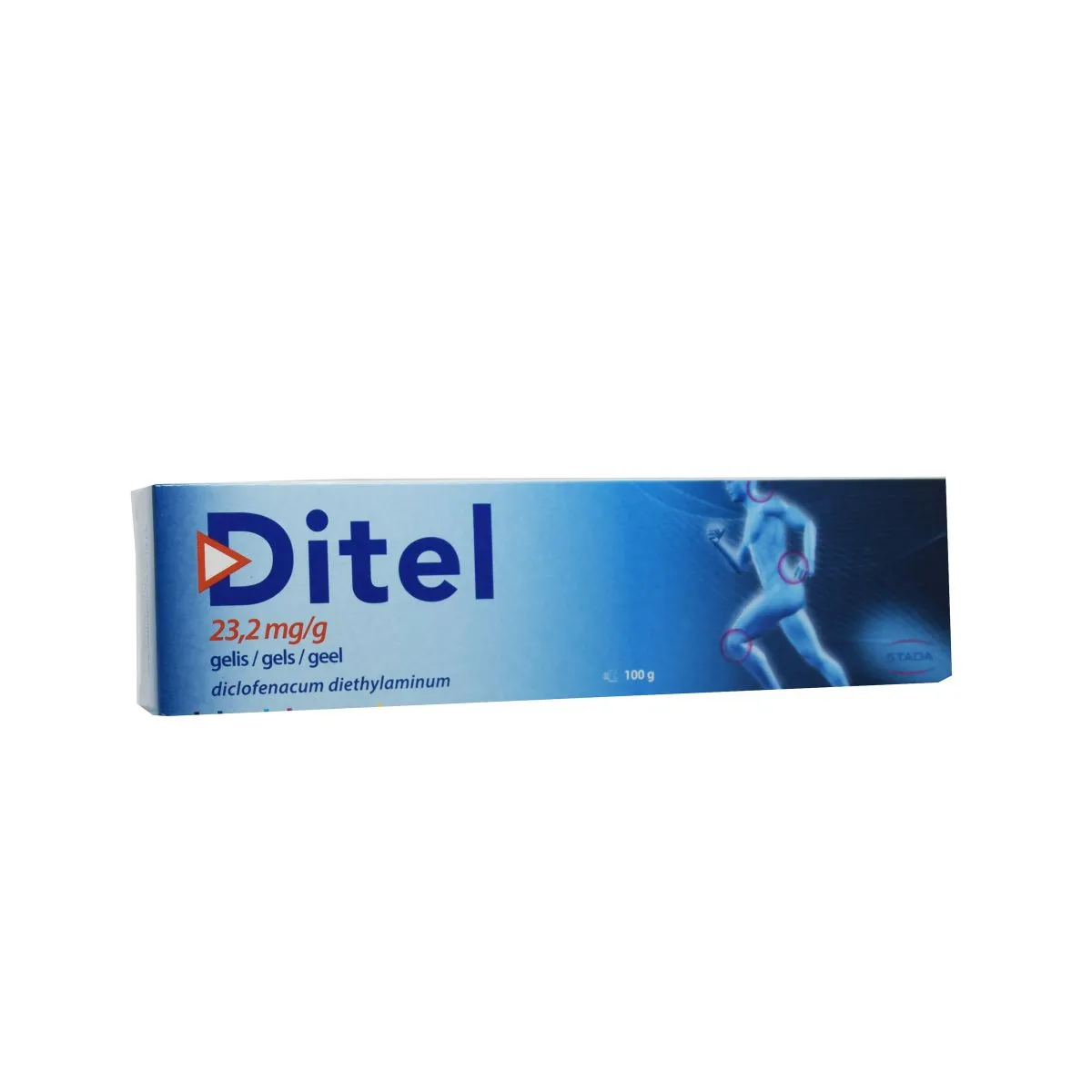 DITEL GEEL 23,2MG/G 100G - Product Image