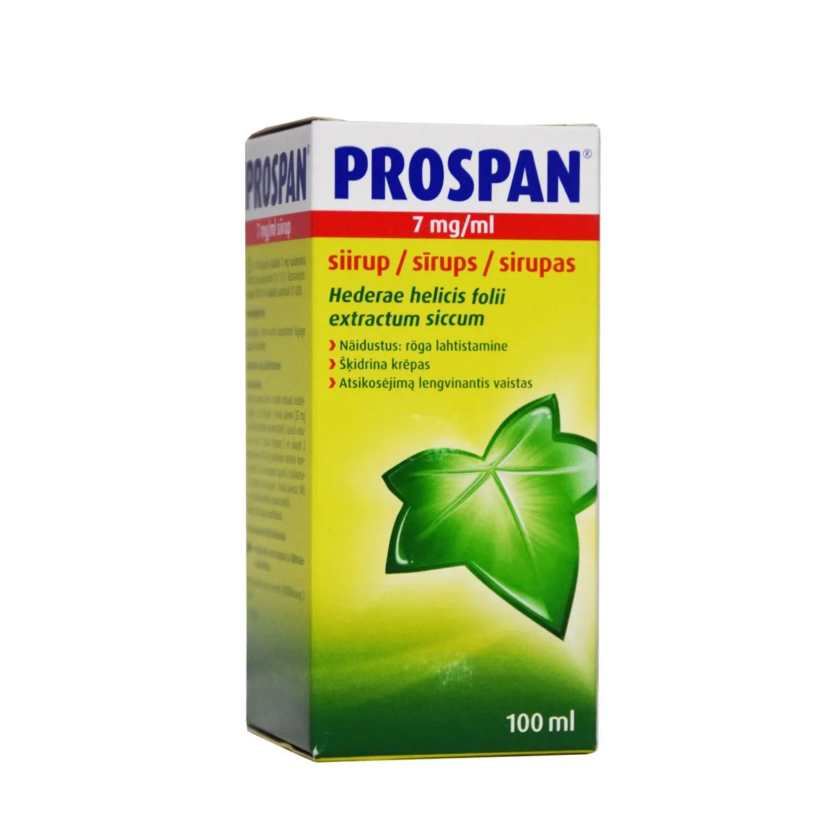 PROSPAN SIIRUP 7MG/ML 100ML - Product Image