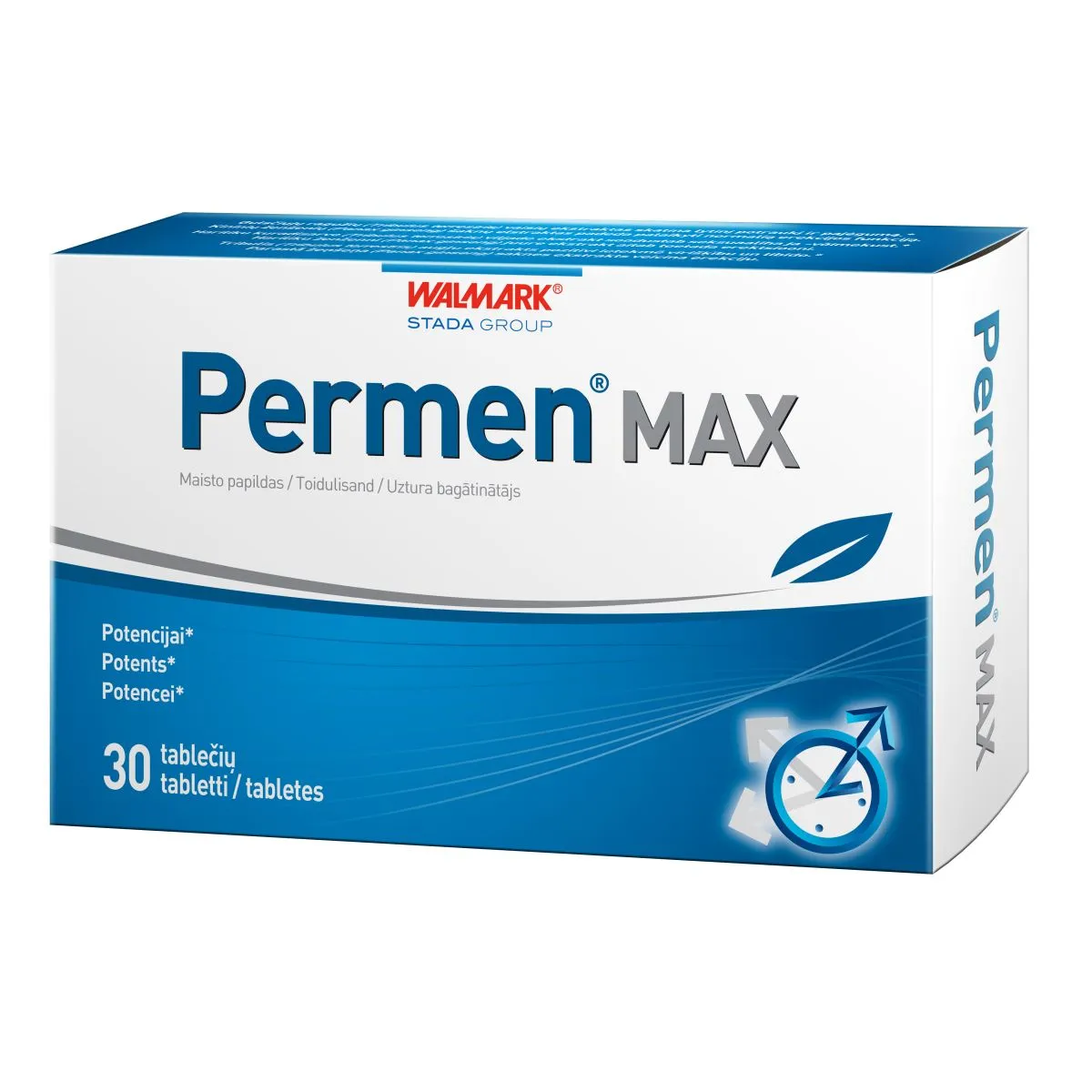 WALMARK PERMEN MAX TBL N30 - Product Image