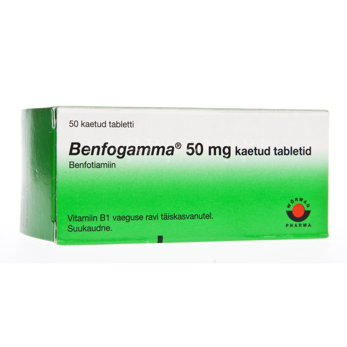 BENFOGAMMA KAETUD TBL 50MG N50 - Product Image